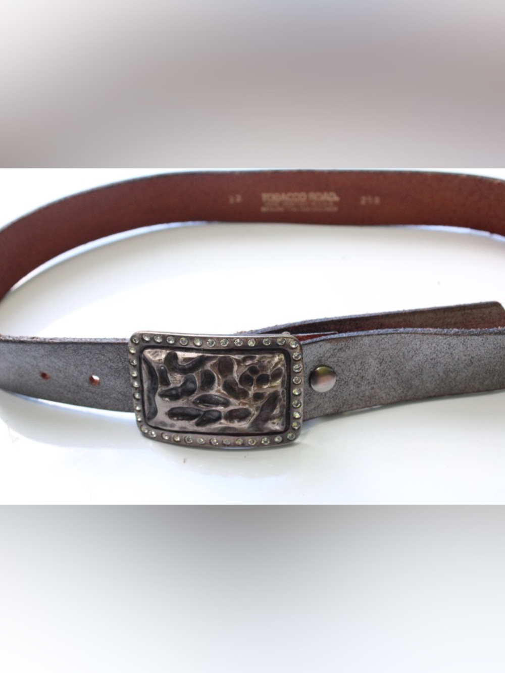 Tobacco Road Western buckle belt - Picture 8 of 13